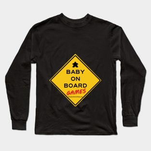 Baby on Board games Long Sleeve T-Shirt